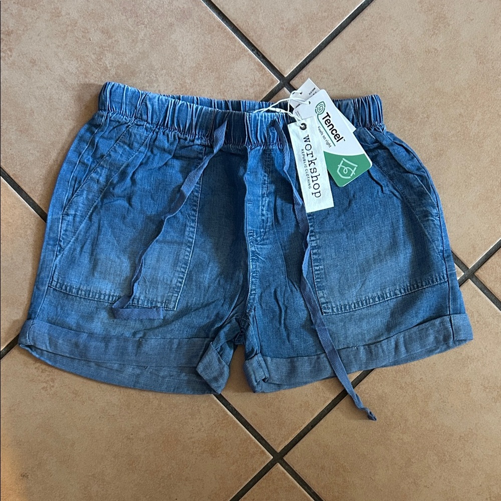 Denim Blue Shorts